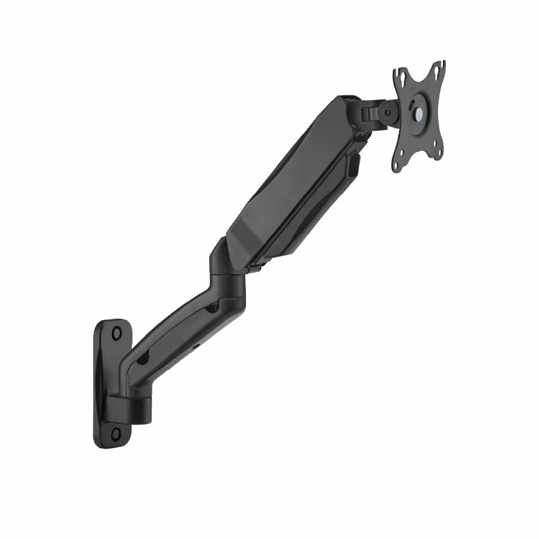 Economy Single Screen Spring-Assisted Wall-Mounted Monitor Arm